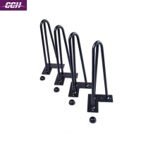 European style iron hairpin table legs metal furniture table legs shelf support bracket